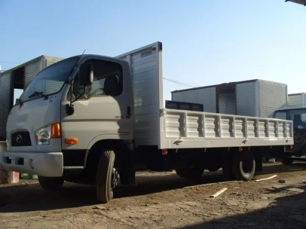 Plataforma con barandas camión Hyundai